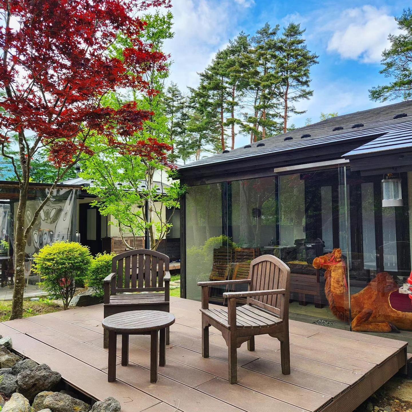 Glamping Villa Hanz Kawaguchiko Fujikawaguchiko Esterno foto